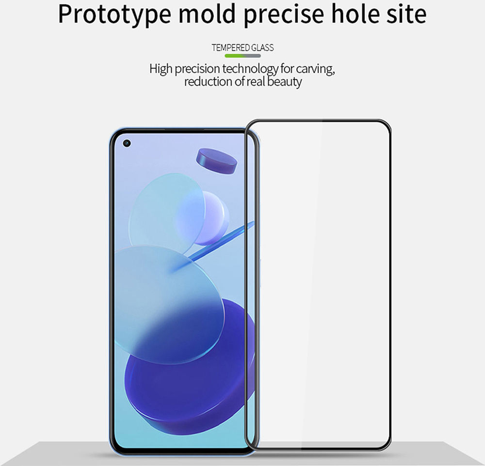 MOFI Xiaomi Mi 11 Lite 4G/5G (NE) Screen Protector 3D Tempered Glass afbeelding 5