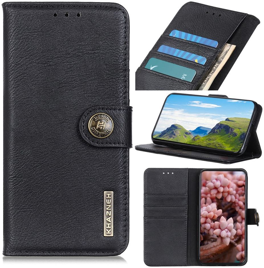 KHAZNEH Nokia 6.3 / G10 / G20 Hoesje Portemonnee Book Case Zwart afbeelding 5