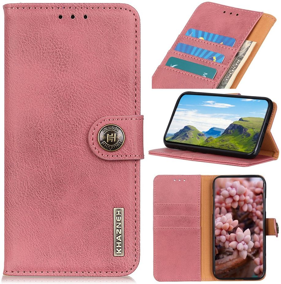 KHAZNEH Nokia 6.3 / G10 / G20 Hoesje Portemonnee Book Case Roze afbeelding 5