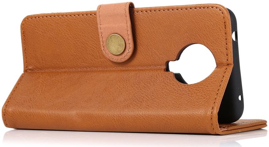 KHAZNEH Nokia 6.3 / G10 / G20 Hoesje Portemonnee Book Case Bruin afbeelding 6