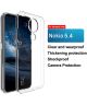 IMAK UX-5 Nokia 5.4 Hoesje Flexibel en Dun TPU Back Cover Transparant