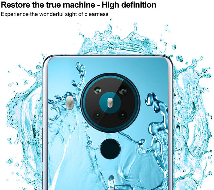 IMAK UX-5 Nokia 5.4 Hoesje Flexibel en Dun TPU Back Cover Transparant afbeelding 7