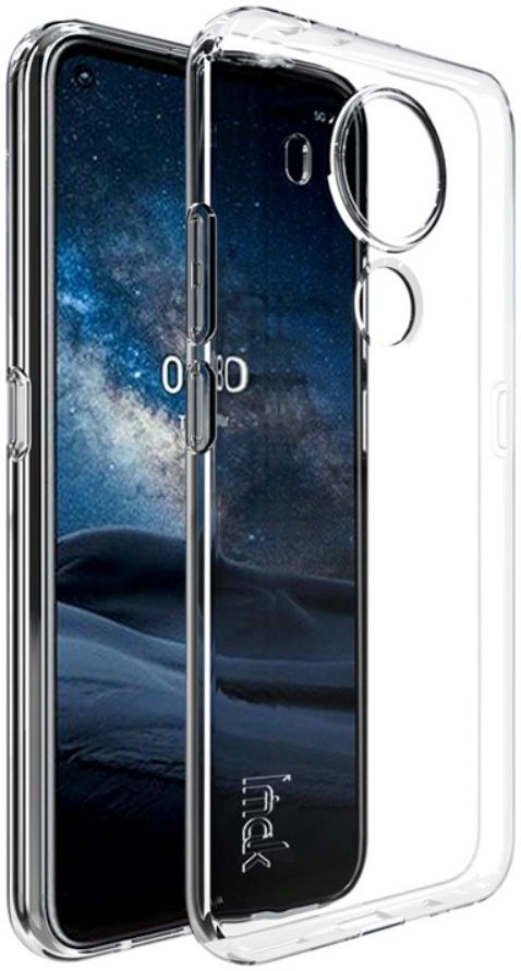 IMAK UX-5 Nokia 5.4 Hoesje Flexibel en Dun TPU Back Cover Transparant afbeelding 1