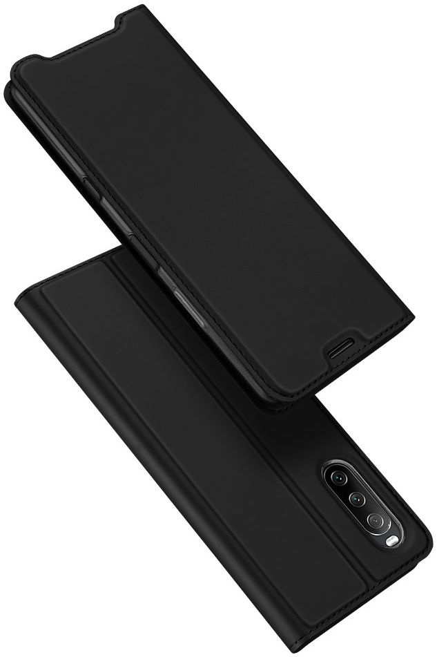 Dux Ducis Skin Pro Series Sony Xperia 10 III Hoesje Wallet Case Zwart afbeelding 6