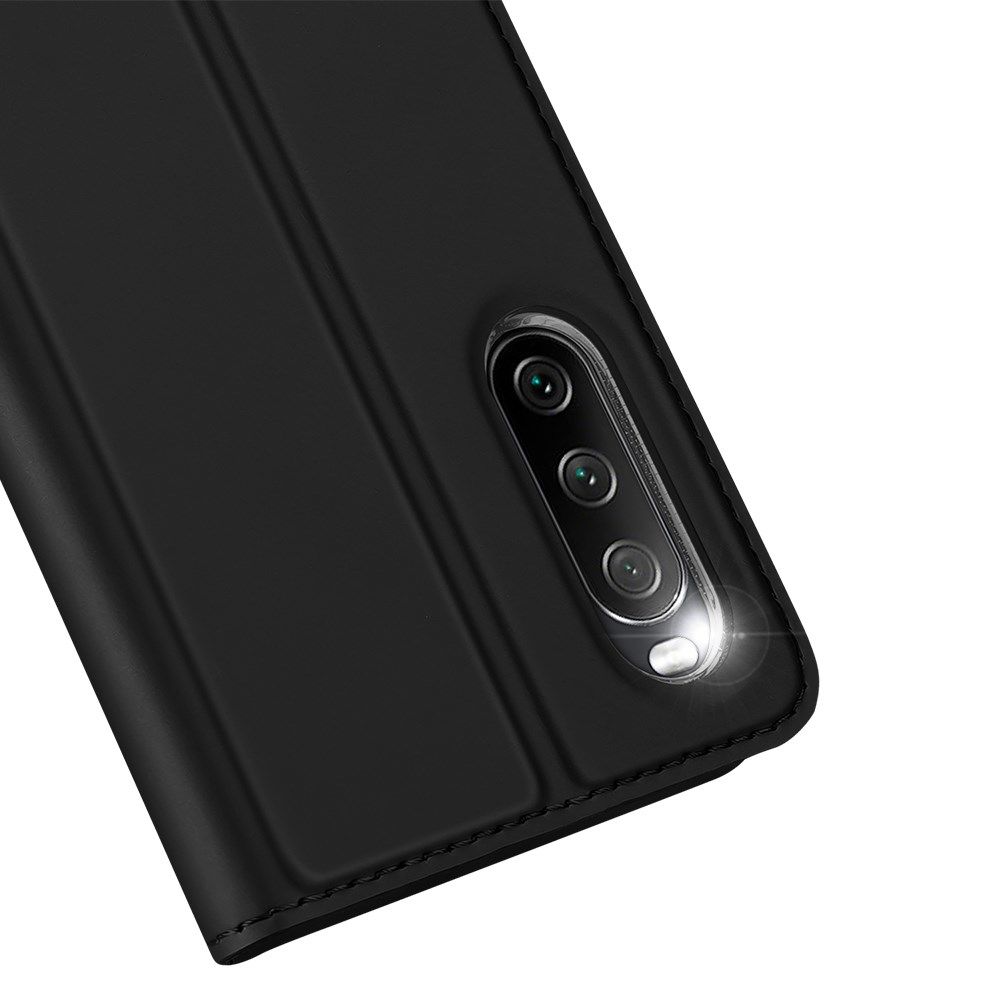 Dux Ducis Skin Pro Series Sony Xperia 10 III Hoesje Wallet Case Zwart afbeelding 7
