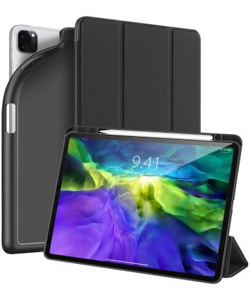 Dux Ducis Osom Series iPad Pro 11 (2021) Hoes Tri-Fold Book Case Zwart Hoesjes