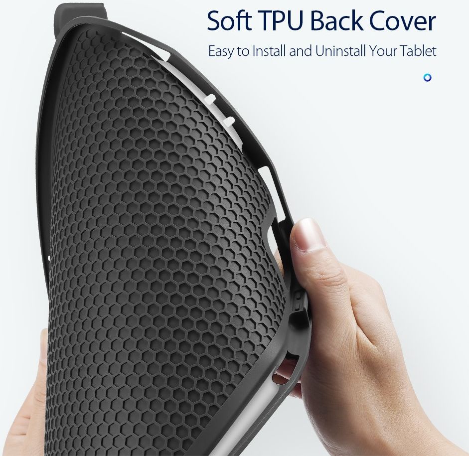 Dux Ducis Osom Series iPad Pro 11 (2021) Hoes Tri-Fold Book Case Zwart afbeelding 7