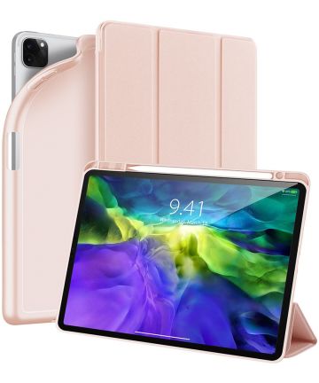 Dux Ducis Osom Series iPad Pro 11 (2021) Hoes Tri-Fold Book Case Roze Hoesjes
