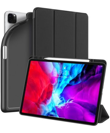 Dux Ducis Osom Series iPad Pro 12.9 (2021) Hoes Tri-Fold Zwart Hoesjes