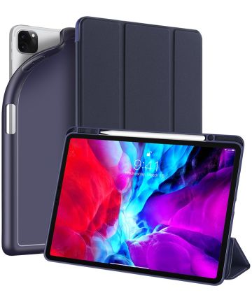 Dux Ducis Osom Series iPad Pro 12.9 (2021) Hoes Tri-Fold Blauw Hoesjes