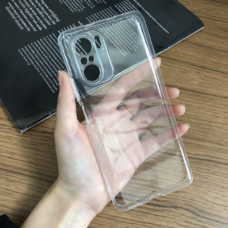 Xiaomi Poco F3 / Mi 11i Hoesje Dun TPU Back Cover Transparant afbeelding 9