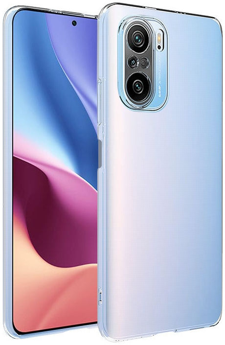 Xiaomi Poco F3 / Mi 11i Hoesje Dun TPU Back Cover Transparant afbeelding 1