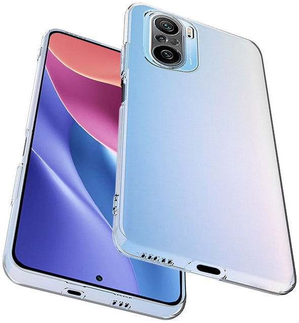 Xiaomi Poco F3 / Mi 11i Hoesje Dun TPU Back Cover Transparant afbeelding 3
