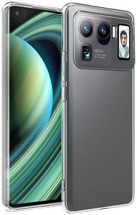 Xiaomi Mi 11 Ultra Hoesje Dun TPU Back Cover Transparant afbeelding 1