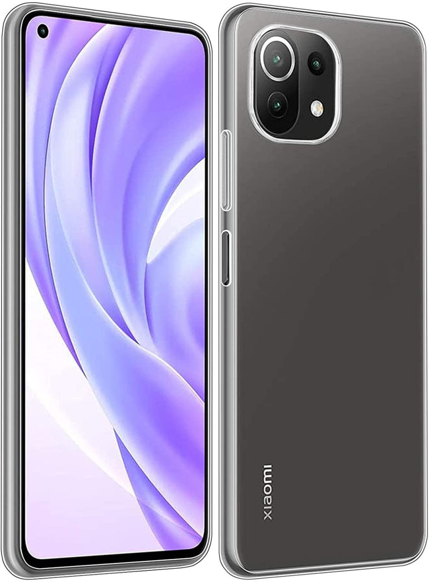 Xiaomi Mi 11 Lite 4G / 5G Hoesje Dun TPU Back Cover Transparant afbeelding 4
