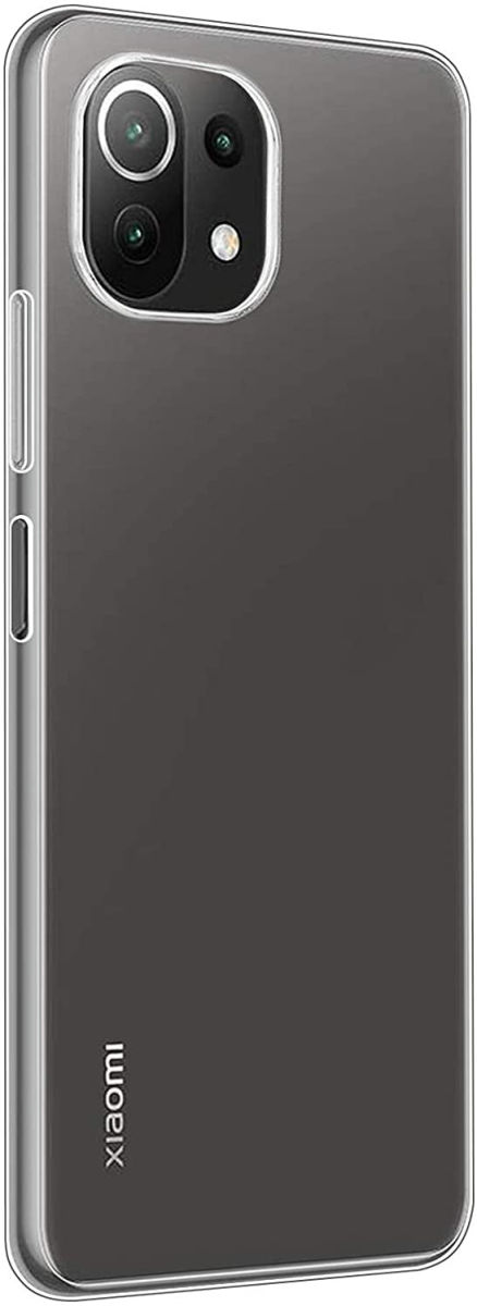 Xiaomi Mi 11 Lite 4G / 5G Hoesje Dun TPU Back Cover Transparant afbeelding 2