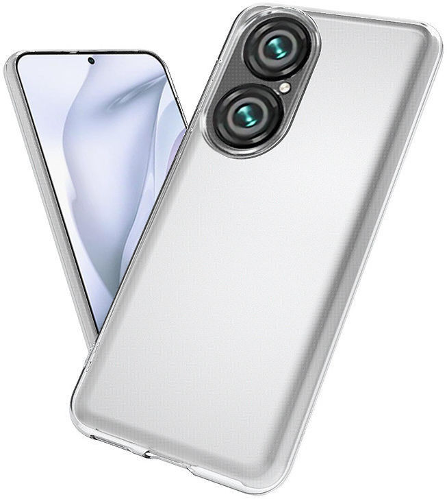 Huawei P50 Pro Hoesje Dun TPU Back Cover Transparant afbeelding 4