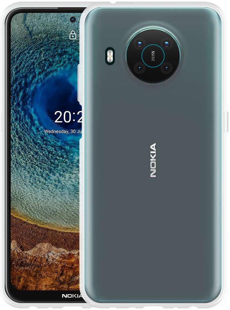 Nokia X10 / X20 Hoesje Dun TPU Back Cover Transparant afbeelding 1