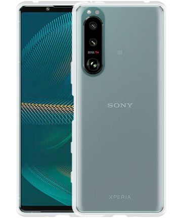 Sony Xperia 5 III Hoesje Dun TPU Back Cover Transparant Hoesjes