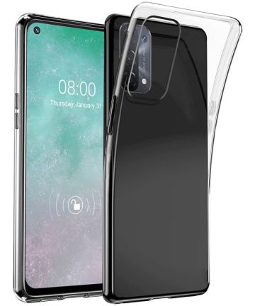Oppo A74 5G Hoesje Back Cover Dun TPU Transparant Hoesjes