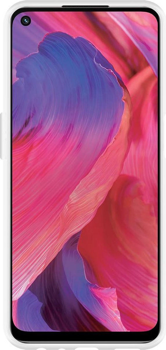 Oppo A74 5G Hoesje Back Cover Dun TPU Transparant afbeelding 6