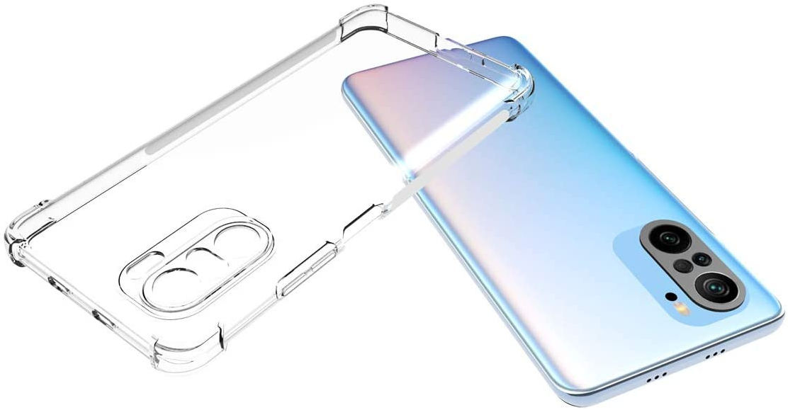 Xiaomi Poco F3 / Mi 11i Hoesje Shockproof TPU Back Cover Transparant afbeelding 5