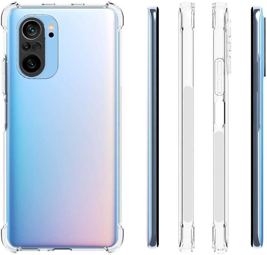 Xiaomi Poco F3 / Mi 11i Hoesje Shockproof TPU Back Cover Transparant afbeelding 6