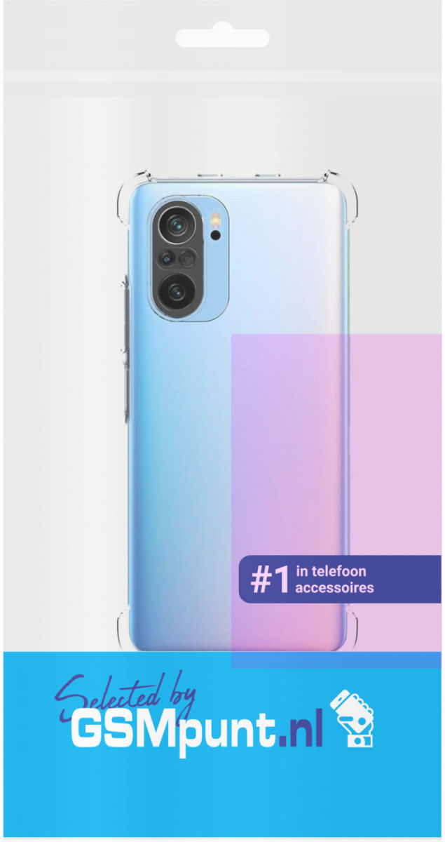 Xiaomi Poco F3 / Mi 11i Hoesje Shockproof TPU Back Cover Transparant afbeelding 2