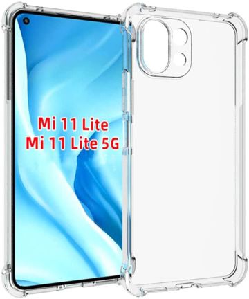 Xiaomi Mi 11 Lite 4G / 5G Hoesje Schokbestendig TPU Transparant Hoesjes