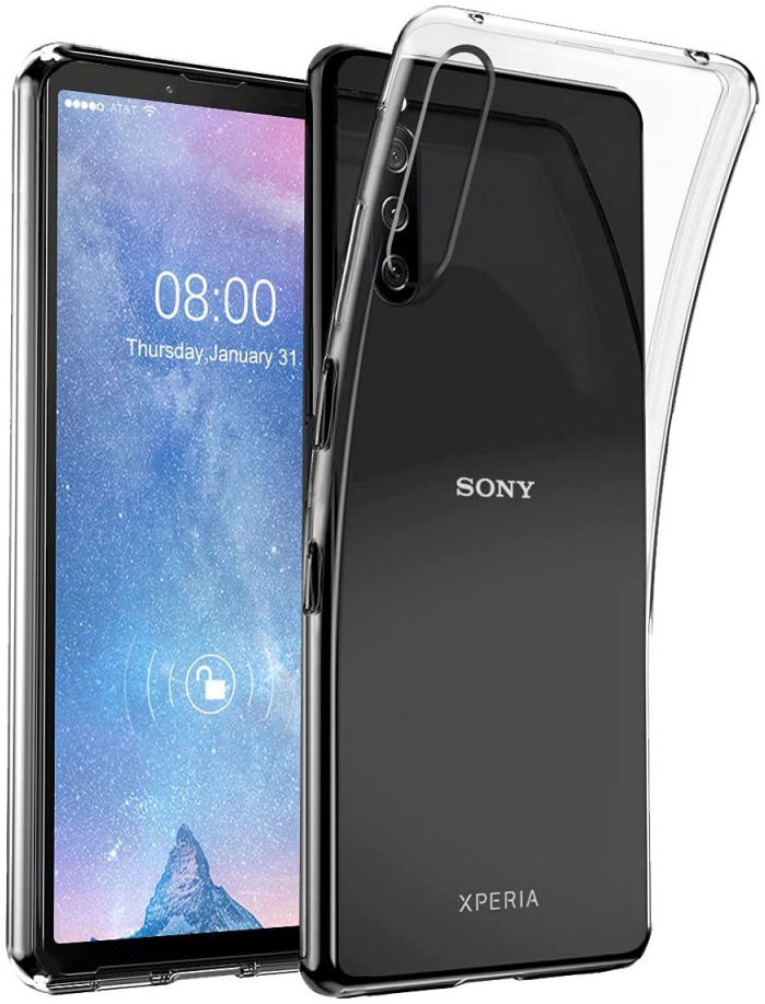 koper Indringing Fotoelektrisch Sony Xperia 10 III Hoesje Schokbestendig TPU Transparant | GSMpunt.nl