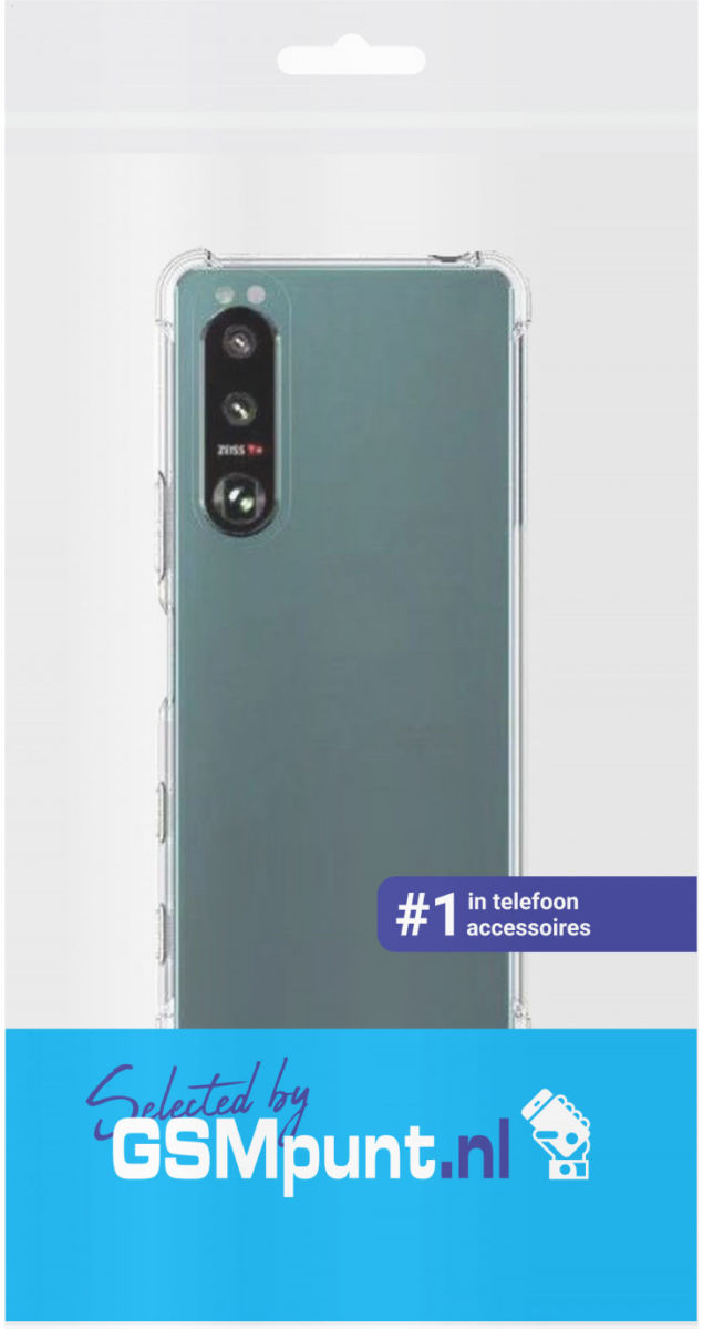 Sony Xperia 5 III Hoesje Schokbestendig TPU Back Cover Transparant afbeelding 4