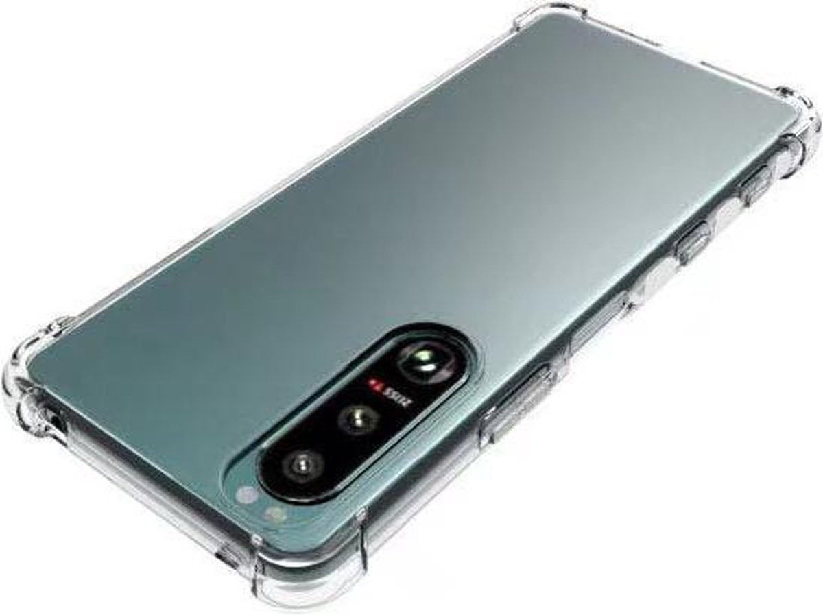 Sony Xperia 5 III Hoesje Schokbestendig TPU Back Cover Transparant afbeelding 6