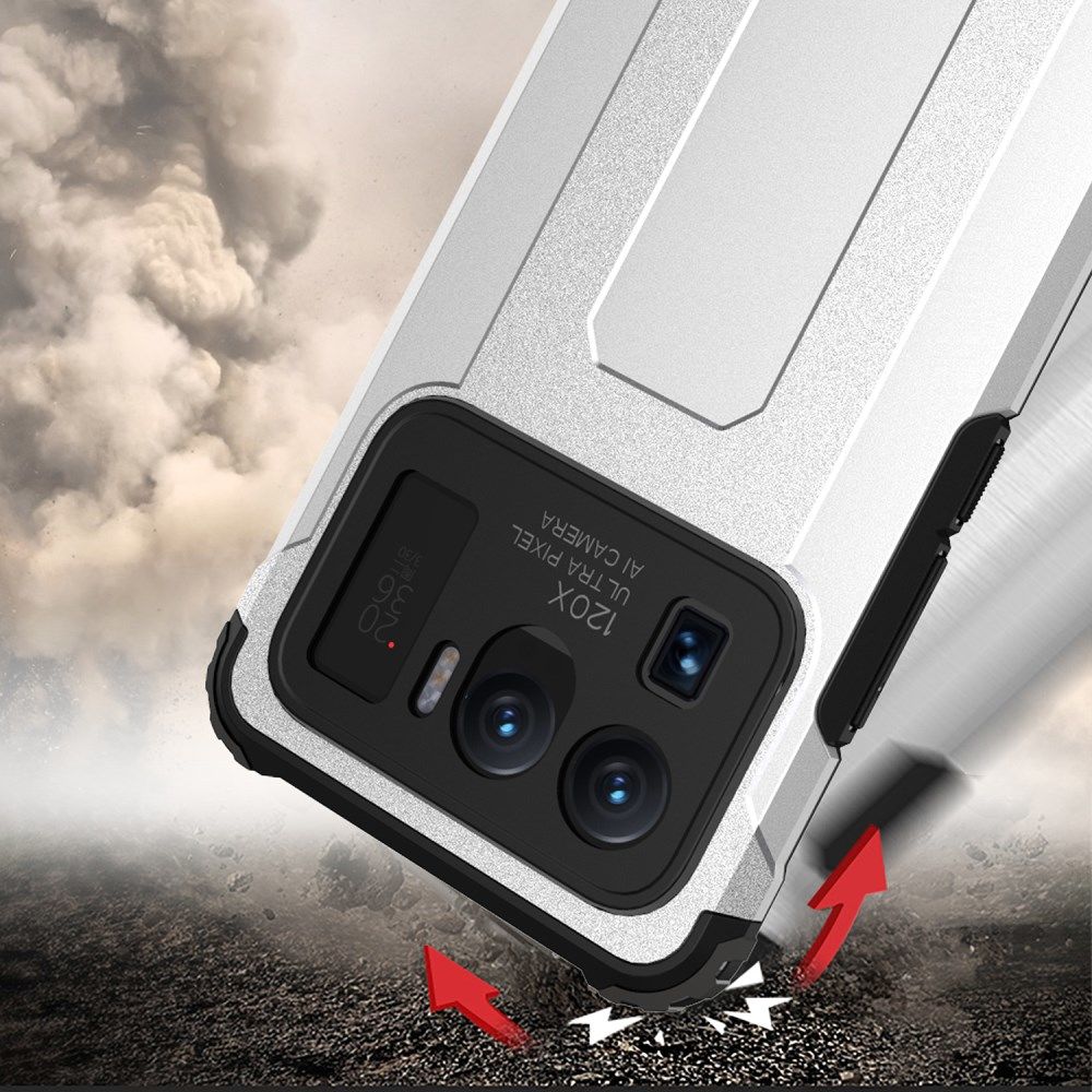 Xiaomi Mi 11 Ultra Hoesje Shock Proof Hybride Back Cover Donker Blauw afbeelding 4