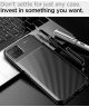 Samsung Galaxy A22 5G Hoesje Siliconen Carbon TPU Back Cover Zwart