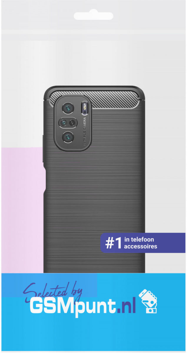Xiaomi Poco F3 / Mi 11i Hoesje Geborsteld TPU Back Cover Zwart afbeelding 8