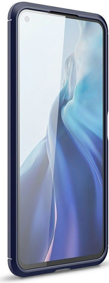 Xiaomi Mi 11 Lite 4G / 5G Hoesje Geborsteld TPU Back Cover Blauw afbeelding 4