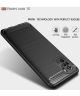 Xiaomi Redmi Note 10 / 10S Hoesje Geborsteld TPU Back Cover Zwart