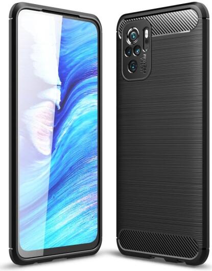 Xiaomi Redmi Poco M5s / Note 10(S) Hoesje Geborsteld TPU Back Cover Zwart afbeelding 11