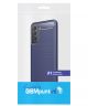 Samsung Galaxy S21 FE Hoesje Geborsteld TPU Flexibele Back Cover Blauw