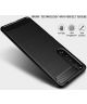 Sony Xperia 1 III Hoesje Geborsteld TPU Flexibele Back Cover Zwart