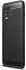 Motorola Moto G100 Hoesje Geborsteld TPU Flexibele Back Cover Zwart