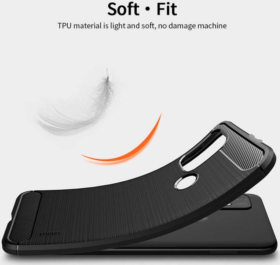 Motorola Moto G10 / G20 / G30 Hoesje Geborsteld TPU Back Cover Blauw afbeelding 5
