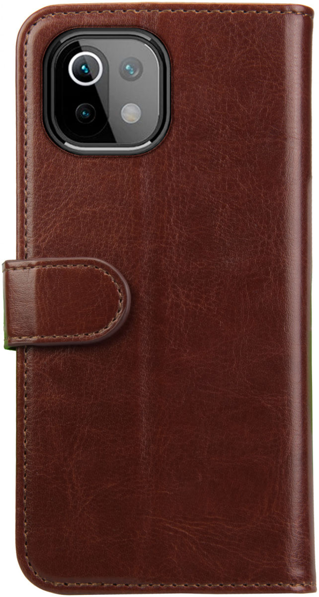 Rosso Element Xiaomi Mi 11 Lite 4G/5G Hoesje Book Cover Wallet Bruin afbeelding 2
