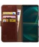Rosso Element Sony Xperia 5 III Hoesje Book Cover Wallet Bruin