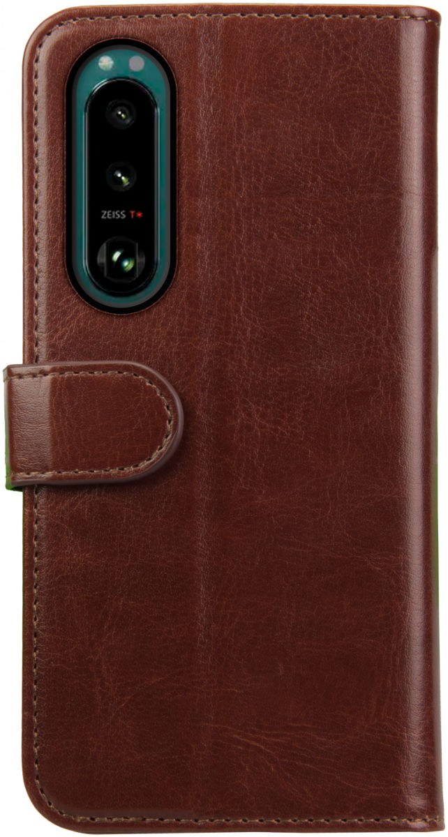 Rosso Element Sony Xperia 5 III Hoesje Book Cover Wallet Bruin afbeelding 2