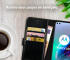Rosso Element Motorola Moto G100 Hoesje Book Cover Zwart afbeelding 8
