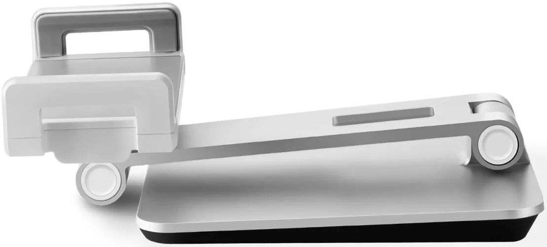 4smarts ErgoFix Universele Bureauhouder voor Smartphone/Tablet Zilver afbeelding 5
