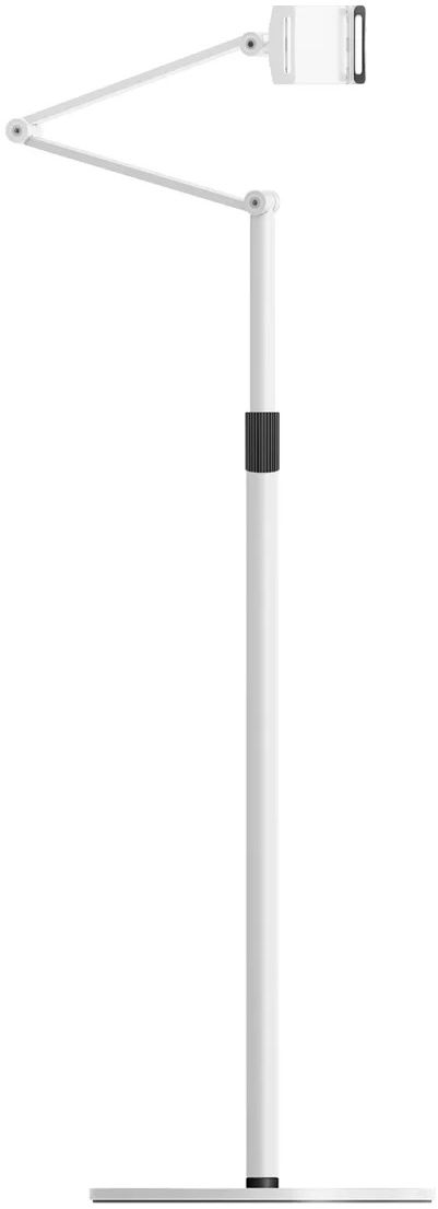 4smarts ErgoFix Universele Vloer Standaard Smartphone / Tablet Wit afbeelding 8