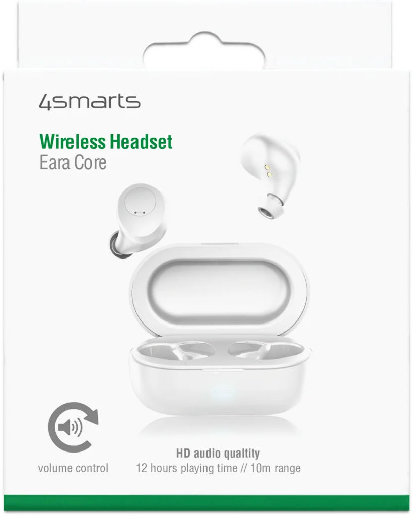 4smarts Eara Core Volledig Draadloze Bluetooth Oordopjes Wit afbeelding 13