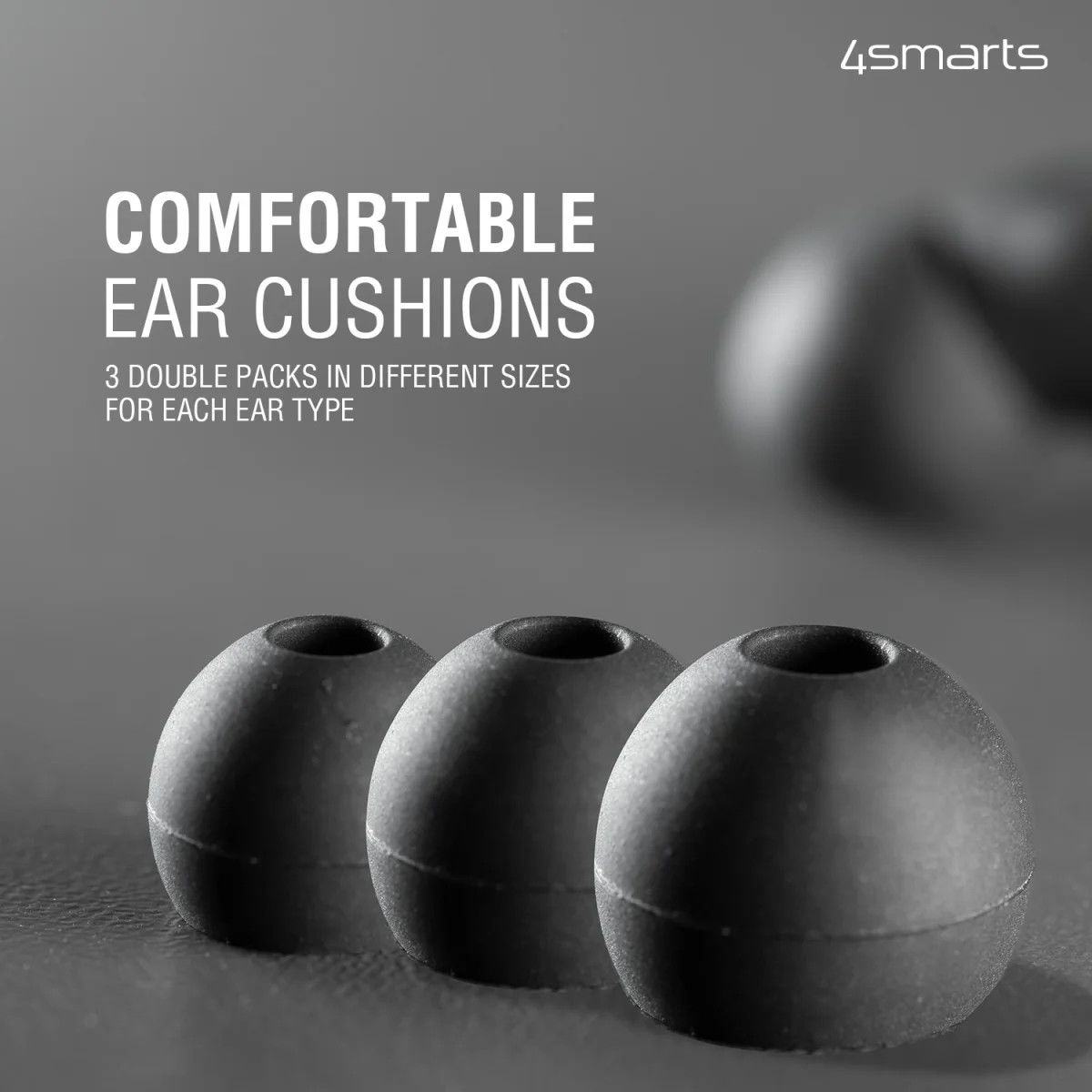 4smarts Eara Core Volledig Draadloze Bluetooth Oordopjes Zwart afbeelding 11